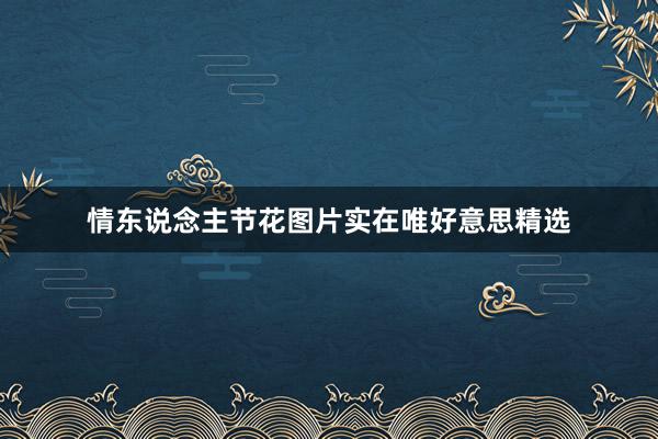 情东说念主节花图片实在唯好意思精选